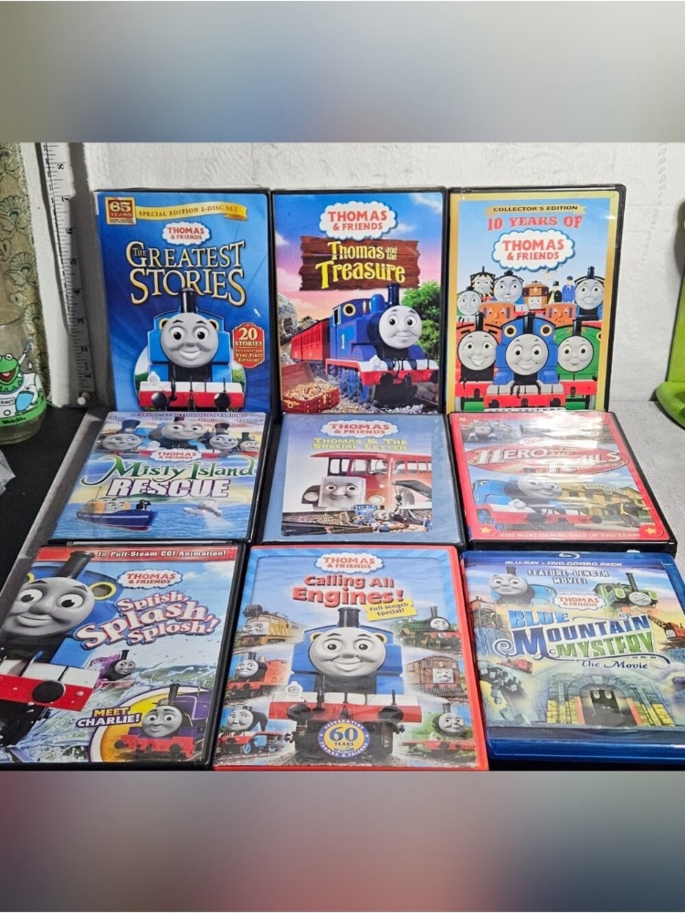 Thomas & Friends Blue and Red DVD Set - Engines Collection